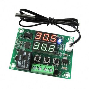 XH-W1219 DC 12V Dual LED Digital Display Thermostat <strong>Temperature</strong> <strong>Controller</strong> Regulator Switch Control Relay <strong>NTC</strong> <strong>Sensor</strong> Module - Product Image 1