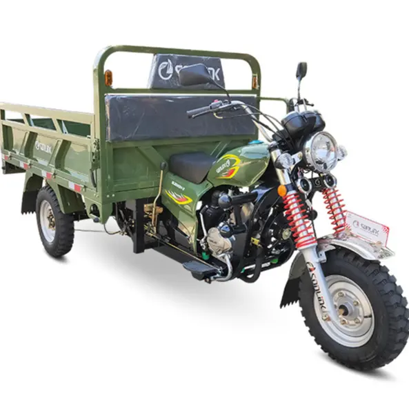 GALLOP Cargo Box Keluarga Sepeda Motor, Roda Tiga Mobil Penumpang Sepeda Motor 3 Roda Kapasitas Besar