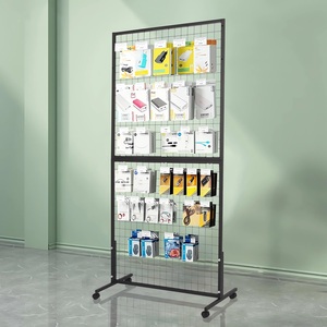 Hochleistungs-Bodenst änder für den Einzelhandel mit dreieckiger Basis für die Kunst ausstellung im Einzelhandel mit Haken Ideal für Einzelhandel-und Handwerks messen