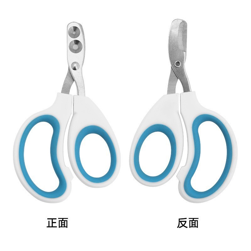 Bleu double trou