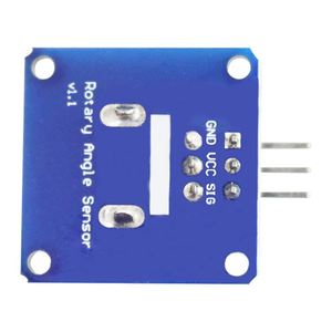 New 3 Pin <strong>Potentiometer</strong> Adjustable Resister Rotary Switch Knob Rotation Angle <strong>Sensor</strong> For ardui