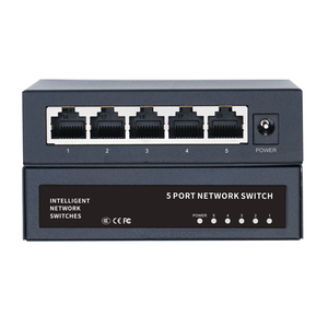 Gigabit 5-Port Desktop Switch 10/100/1000mbps Ethernet Netzwerk Switch LAN Hub RJ45 Ethernet und Switching Hub