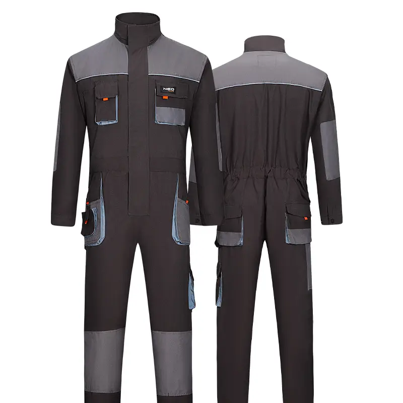 Ropa de trabajo de seguridad Ropa de trabajo para hombres Uniformes DE TRABAJO Chaqueta Pantalones Overoles industriales Construcción con múltiples bolsillos