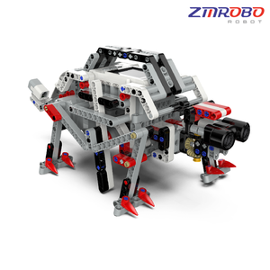 Программируемый строительный робот ZMROBO, 20 в 1, игрушка «сделай сам», строительные блоки, программы программирования, Обучающий робот для детей - Product Image 1