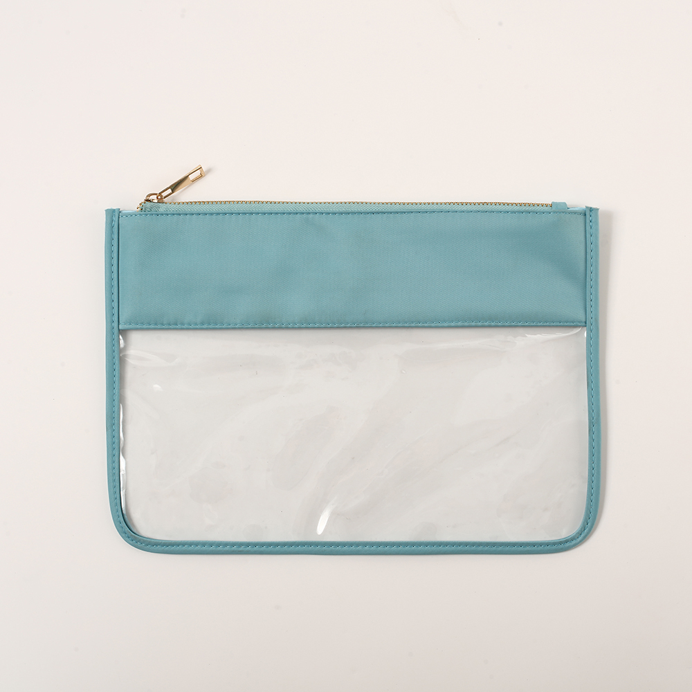 Pochette claire bleu lac