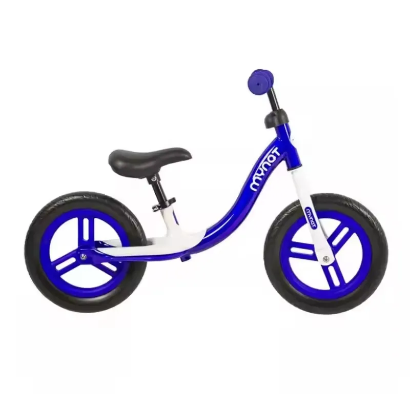 Moda sportiva in acciaio ad alto tenore di carbonio Push Balance Bike bambini bici a due ruote