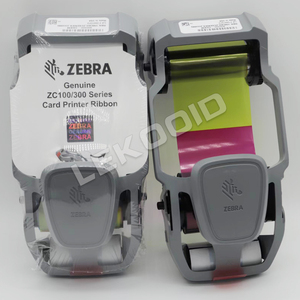 斑马800300-250EM ymko色带 (200打印) 适用于斑马ZC100，ZC300打印机 - Product Image 1