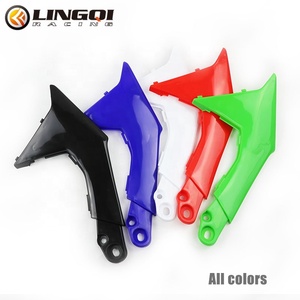 LINGQI yarış motosiklet merkezi sol çamurluk koruyucu yüzey koruma CRF110 2013 Motocross Off Road için - Product Image 6