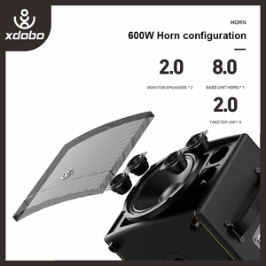 XDOBO Audio Instrument System Speaker 300W High Power Headphone <strong>Monitoring</strong> <strong>Function</strong> Live Party Karaoke Concert Artist Speaker - Product Image 5