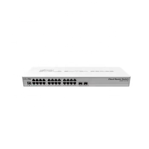 Mikrotik CRS326-24G-2S-plus-RM 24 Gigabit porta interruttore con funzione POE tipo Wireless <span class=keywords><strong>in</strong></span> magazzino