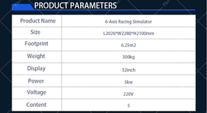 Simulador de realidad virtual 3 pantallas Simulador de máquina de coche de carreras - Product Image 4