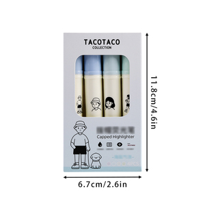 Marcadores fluorescentes de doble punta para estudiantes, marcadores de color para dibujar, resaltar y tomar notas - Product Image 6