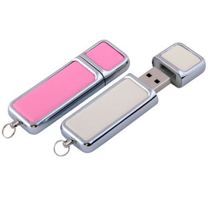 Unidad Flash Usb de cuero con logotipo en relieve personalizado de alta calidad a granel 8GB 32GB 64GB Paquete de caja de regalos de capacidad completa real Memoria USB - Product Image 4