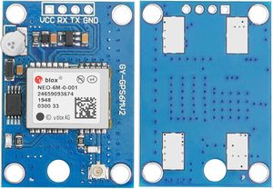 EEPROM APM GY-NEO6MV2 için süper güçlü seramik anten ile NEO-6M uçuş kontrolörü GPS 2.5 modülü 3V-5V - Product Image 6
