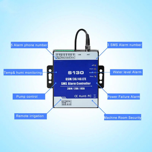 支持安卓IOS应用S130 2g蜂窝4G GSM继电器开关2继电器输出2数字输入短信报警控制器 - Product Image 3