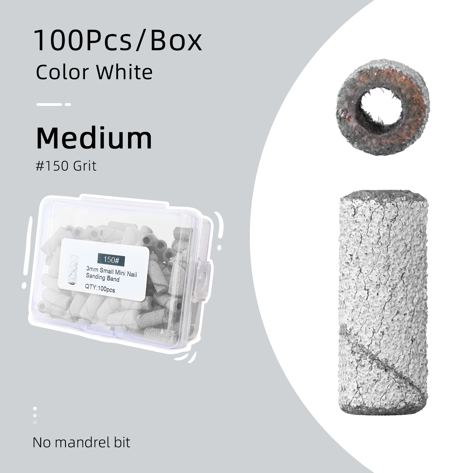 White 150(100PCS)