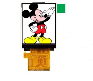 1.8 pollici 128x160 TFT LCD modulo display LI9163C con MCU SPI interfaccia e pannello di tocco resistente - Product Image 3