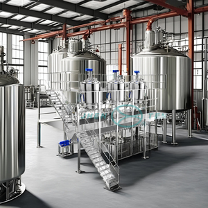 SPX 3t vakum emülgatör mikseri yüksek kesme dağıtıcı emülgatör homojenleştirici tankı kozmetik kombine pompa Motor çekirdek bileşenleri - Product Image 3