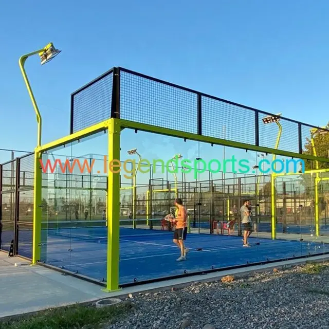 Campo da Tennis a pagaia panoramica approvato 2022 WPT In Qatar