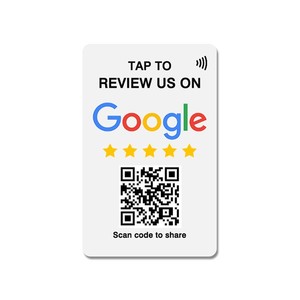 Control DE ACCESO Google Url Link Tarjeta de comentarios Tarjeta de negocios Color Mate Tarjeta Nfc - Product Image 6