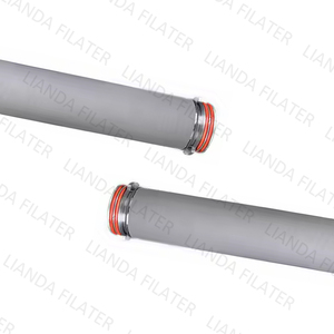 LIANDA <strong>Filter</strong> OD 63 mm SS904L 5 Micron <strong>Sintered</strong> Porous Metal <strong>Filter</strong> <strong>Cartridge</strong> - Process and Culinary <strong>Steam</strong> <strong>Filtration</strong>