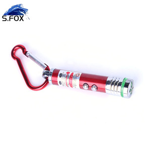 Mini 3 in 1 Multifunction <strong>Laser</strong> Light <strong>Pointer</strong> Carabiner LED UV Keychain Flashlight - Product Image 1