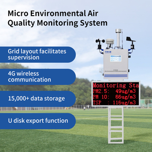 Ce chứng nhận HT-MS100 đa-phân tích khí môi trường chất lượng không khí hệ thống giám sát cho No2 SO2 O3 co H2S O2 VOC NH3 CO2 PM10 - Product Image 3