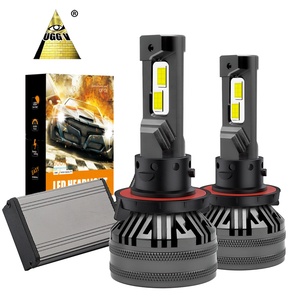 High-Performance <strong>LED</strong> Headlight Conversion <strong>Kit</strong> - 9008 H4, H13 12V IP68 Waterproof UGGV <strong>6</strong> 9006 <strong>LED</strong> Chip OEM Factory Quality - Product Image 6