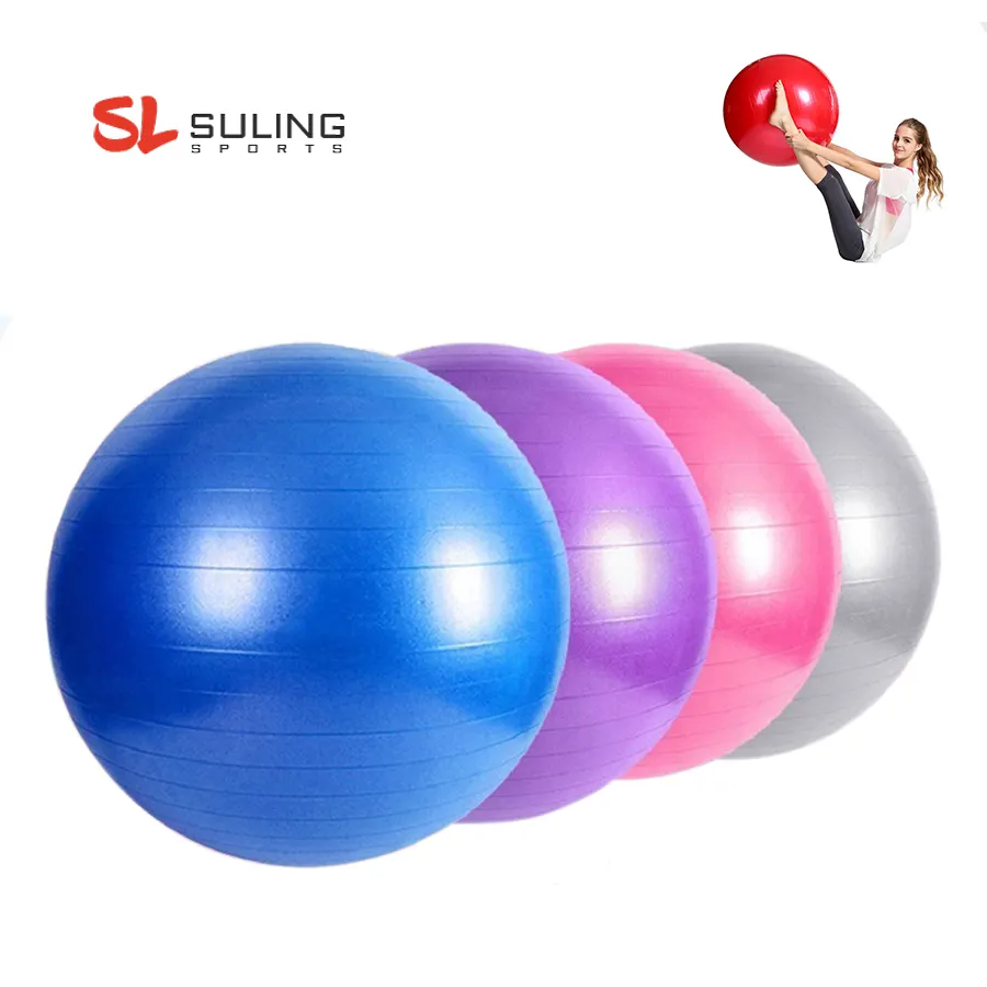 Bomba de relajación muscular para pilates, herramienta de pilates de alta resistencia, antiráfaga, pvc premium, Suiza, equilibrio, pelota de gimnasio, 75cm