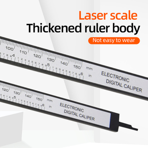 Năng lượng mặt trời nhựa Caliper điện tử hiển thị kỹ thuật số 0-150mm mini Caliper chơi đồ trang sức đo Vernier Caliper - Product Image 5