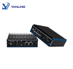 Barebone-ordenador Mini core j4125, sin ventilador, con 6 * USB 1 * COM 2*1000M 3 puertos Lan de pantalla 1 * SIM RS232 - Product Image 2