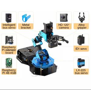 Hiwonder ArmPi FPV AI Vision ROS Роботизированная рука с открытым исходным кодом, программируемый робот-комплект для питона с питанием от Raspberry Pi 4B