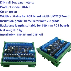 DC 12V 24V 16-in 16-out RS485 interruptor de control remoto PLC IO placa de expansión Modbus RTU módulo - Product Image 4