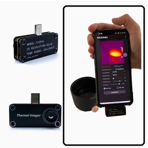 Cep telefonu için kızılötesi termal görüntüleme kamerası sıcaklık ölçüm görüntüleyici USB tip C geliştirilmiş 32*32 çözünürlük - Product Image 6