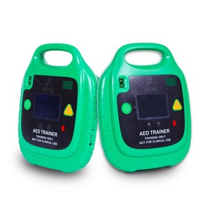 ATM-112 unit pelatihan Simulator AED Defibrillator isi ulang dengan layar Video - Product Image 1