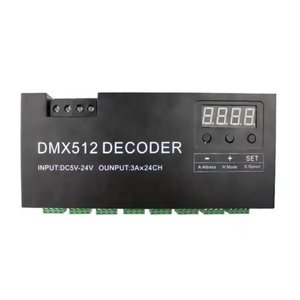24-Kanal-DMX512-Controller-Konsolensystem-Profession eller Bühnen beleuchtungs decoder, technischer DMX-Haupt controller