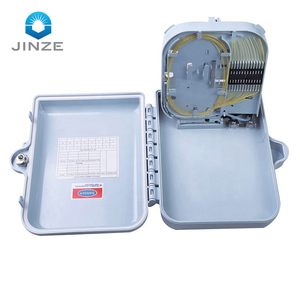 Caja de terminación de fibra óptica ABS IP65, caja de distribución óptica de 16 núcleos con divisor PLC de inserción, caja ftth de Telecomunicaciones - Product Image 2