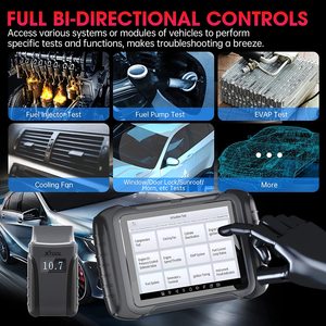 Controlli bidirezionali 31 + servizi CAN FD Protocol Scanner OBD2 programmazione chiave XTOOL D8BT strumento di scansione diagnostica automobilistica - Product Image 4