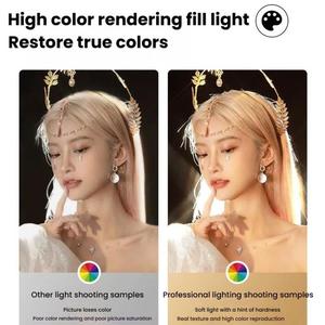 100W 102 LEDs spot portre fotoğrafçılığı dolgu ışığı ayarlanabilir odak üçlü renk sıcaklığı