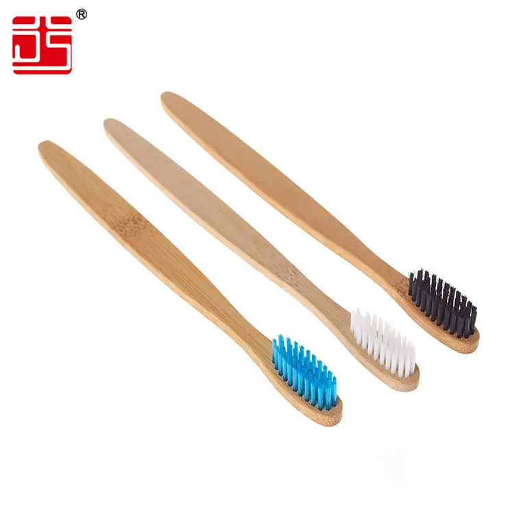 Customized Logo Ce Certificate Most Popular Soft Bristles Biodegradable Airline Bamboo Toothbrush With Packaging