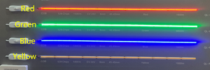 <strong>UL</strong>, CE and RoHS <strong>Approved</strong> RGB Digital COB <strong>LED</strong> Strip Lights Side View &amp; Top View WS2811 IP20/ IP67 Factory Sells Direct - Product Image 2