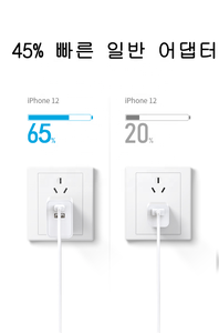 KR Plug KC Certified 25W PD QC FCP Dual Ports USB a Type C Mobile Phone Adapters for <strong>Apple</strong> 20W Usb-c Power Adapter - Product Image 3