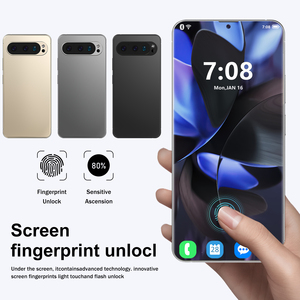 <strong>2025</strong> New Design for 9 Pro <strong>XL</strong> 5G Dual SIM Smartphone 16+1TB Memory 7.3 Inch HD Screen Face Unlock Android 15 Octa Core LTE - Product Image 4