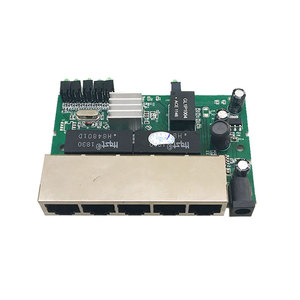 5 Port 10/100 / 1000Mbps Gigabitネットワークスイッチ工場OEM/ODMイーサネットスイッチlanハブPCBA Module - Product Image 2