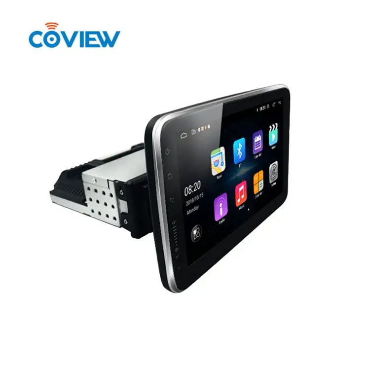 Coview 9/10 "एंड्रॉयड 10 4 कोर 2 + 32GB आईपीएस डीएसपी कार मल्टीमीडिया प्रणाली 1 दीन यूनिवर्सल जीपीएस वाईफ़ाई रेडियो स्टीरियो