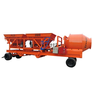 25 M3/h Mobile <strong>Concrete</strong> Batching Plant with 500L Reclaiming Capacity Motor & Engine Core Components on Sale in Vietnam