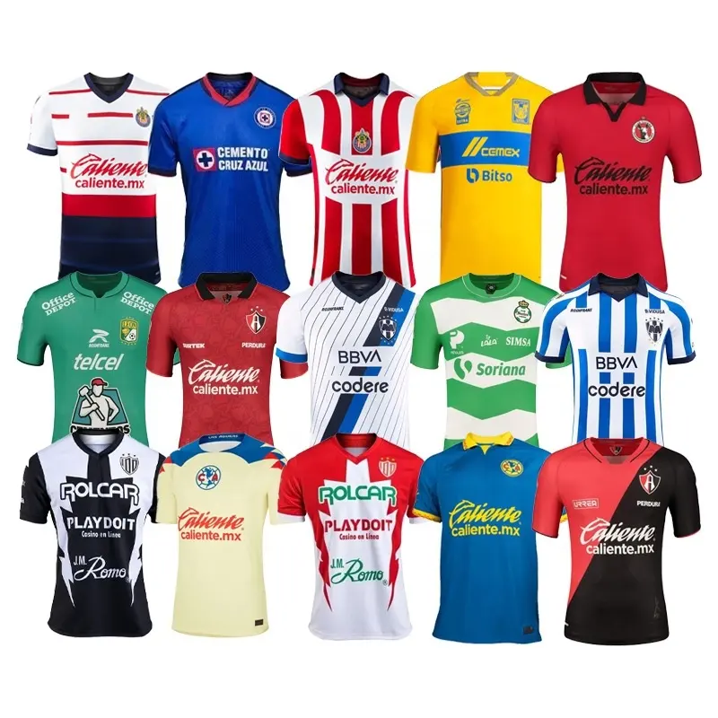23/24 नई मॉडल थोक शीर्ष थाई गुणवत्ता camisetas डे futbol मेक्सिको क्लब फुटबॉल जर्सी