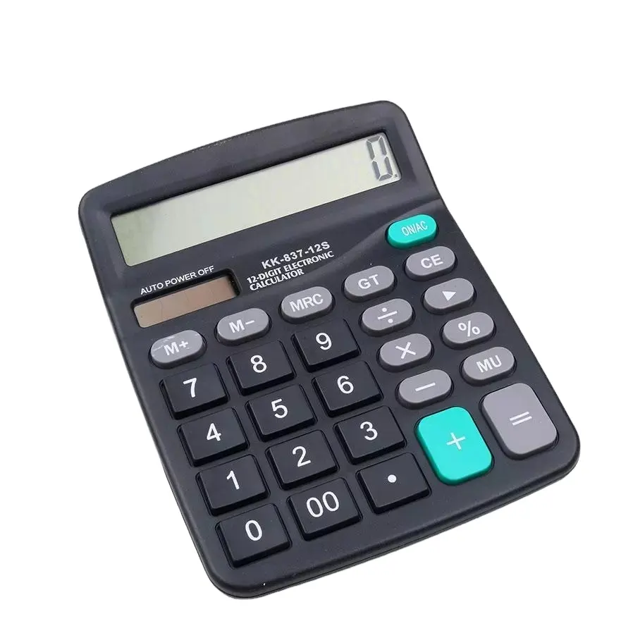 Calculator new 12 Digit Large Screen Calculator Fashion Computer Financial Accounting