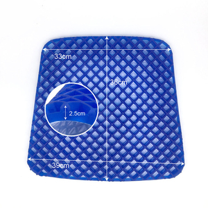 Cojín de asiento de gel de viaje Tpe para asiento de coche sentado largo y cojín de silla de oficina para respaldo - Product Image 2