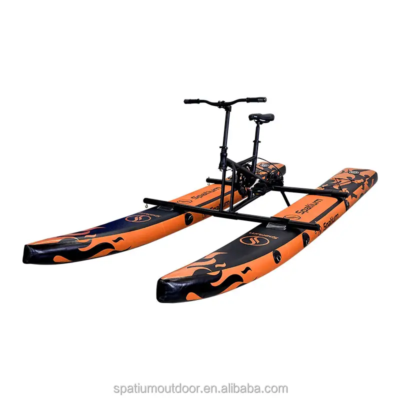 Spatium 2024 neu modische aufblasbare Wasserfahrrad-Boote Meer-Wasserradfahrrad Pedalboote zu verkaufen